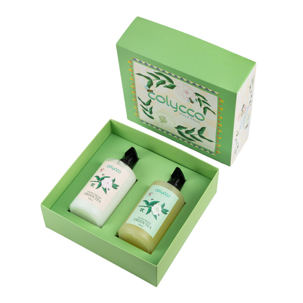 Green Tea Box (Hand Wash & Hand Cream)