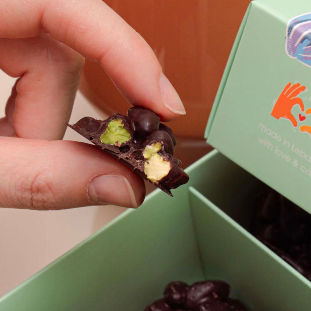 Dark Chocolate with Pistachio - 500 g