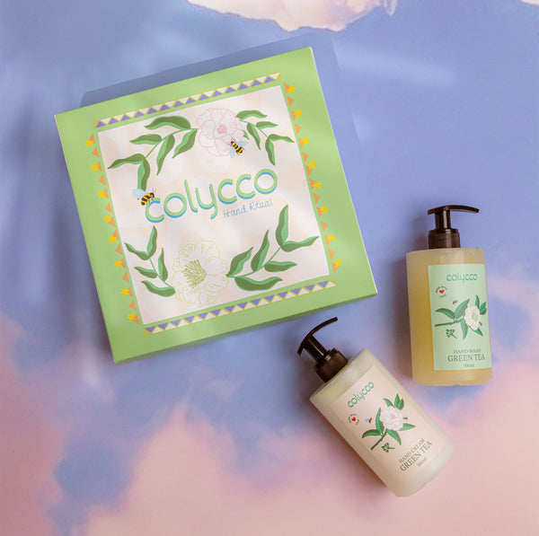 Green Tea Box (Hand Wash & Hand Cream)